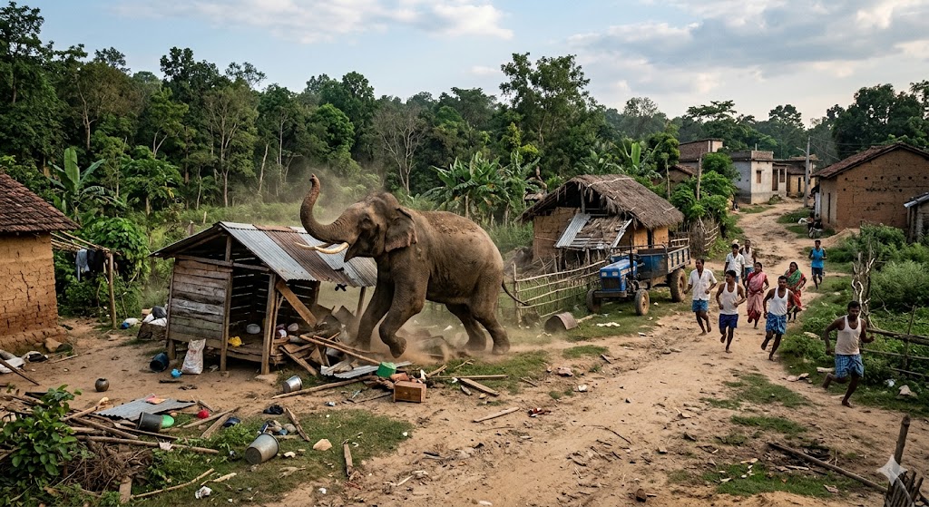 Suja raises elephant attack issue in Upper House